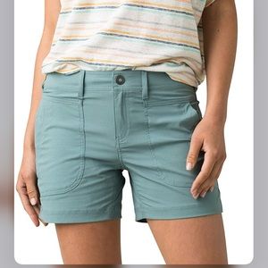 prAna Women's Revenna Short Smoky Blue Sz 2